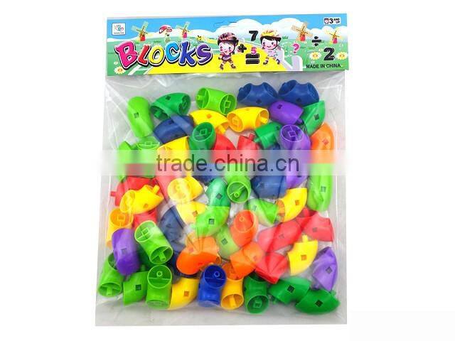 new arrival plastic building tube toy for kids