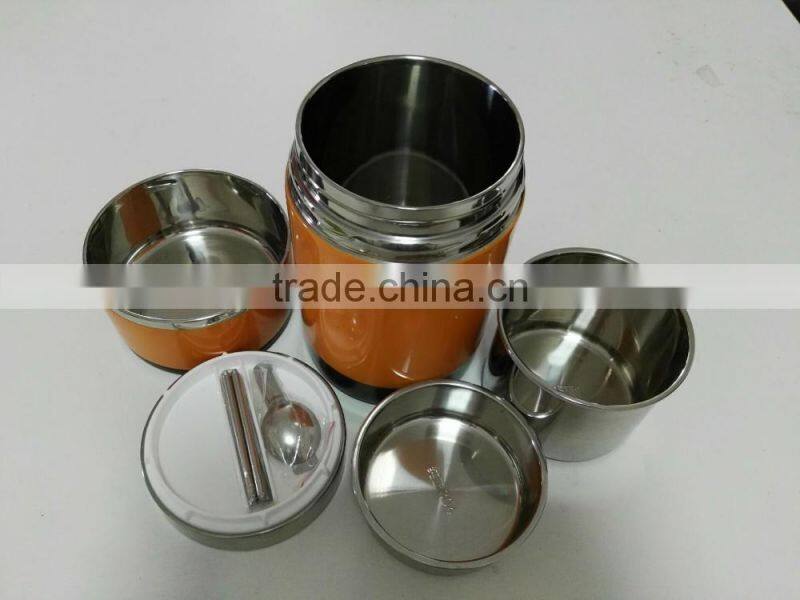 2Liter 304 Stainless steel takeaway food container