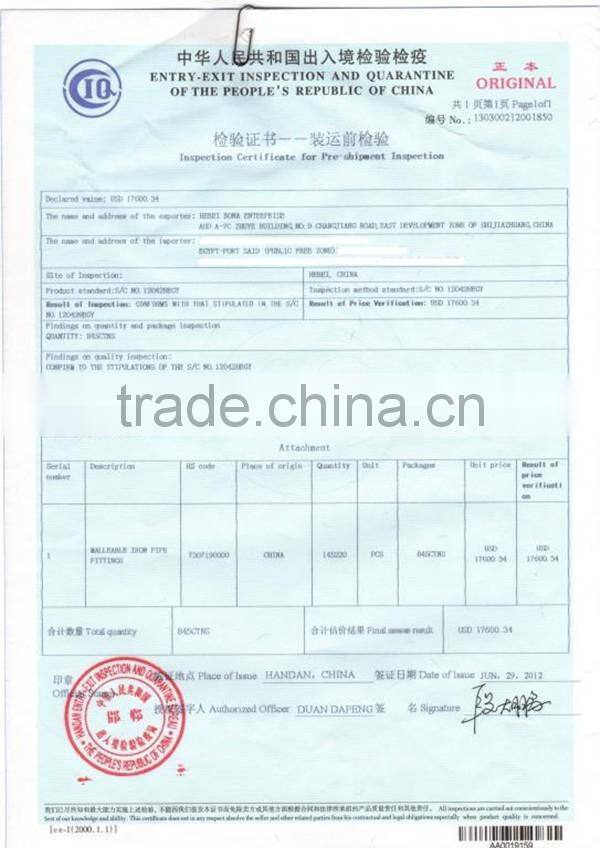 Popular hot dipped / electric galvanized carbon steel pipe nipples