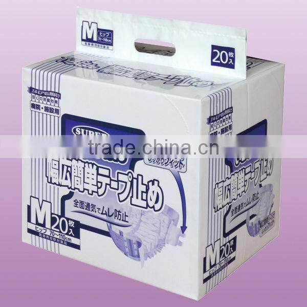 Durable and High quality adult diapers in myanmar hospital disposables with Functional made in Japan