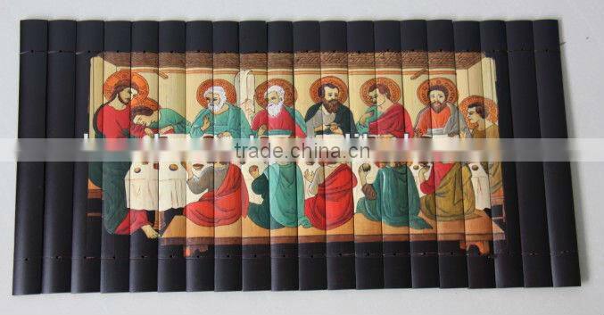 carved bamboo wall hanging painting
