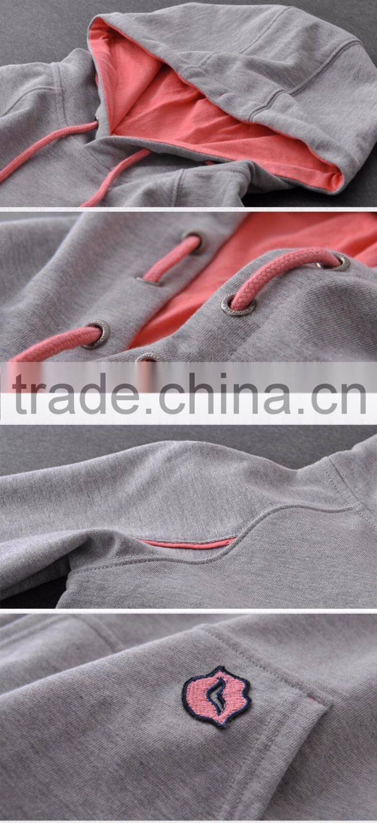 custom made fleece cotton lady winter sports womens new design woman track suit fabric design