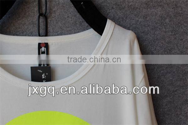 2014 fashion summer cute printed long sleeve wholesale korean style t-shirts