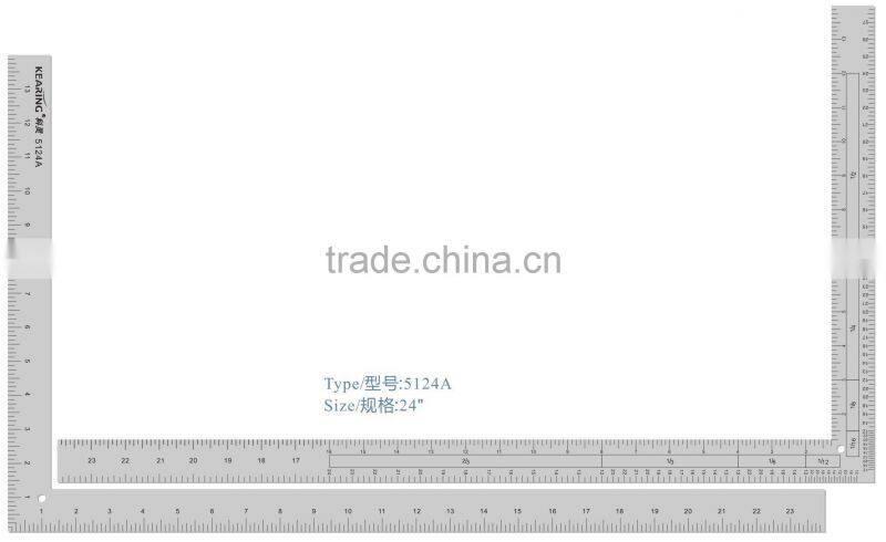 Kearing 24'' / 14'' Fashion Design 5124A Garment Ruler Vary Form Curve Ruler L square # 5124A