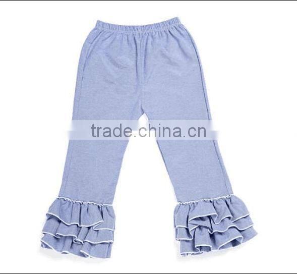 High quality kids wear fashion leggings jeans petti pants baby fall pants
