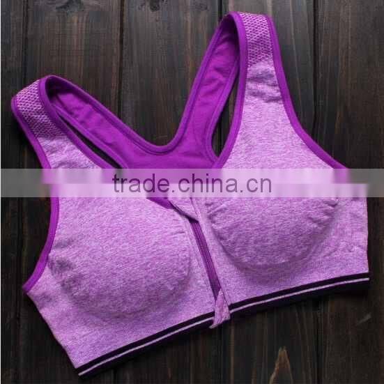 GZY 2015 hot sell camisole seamless sports bra