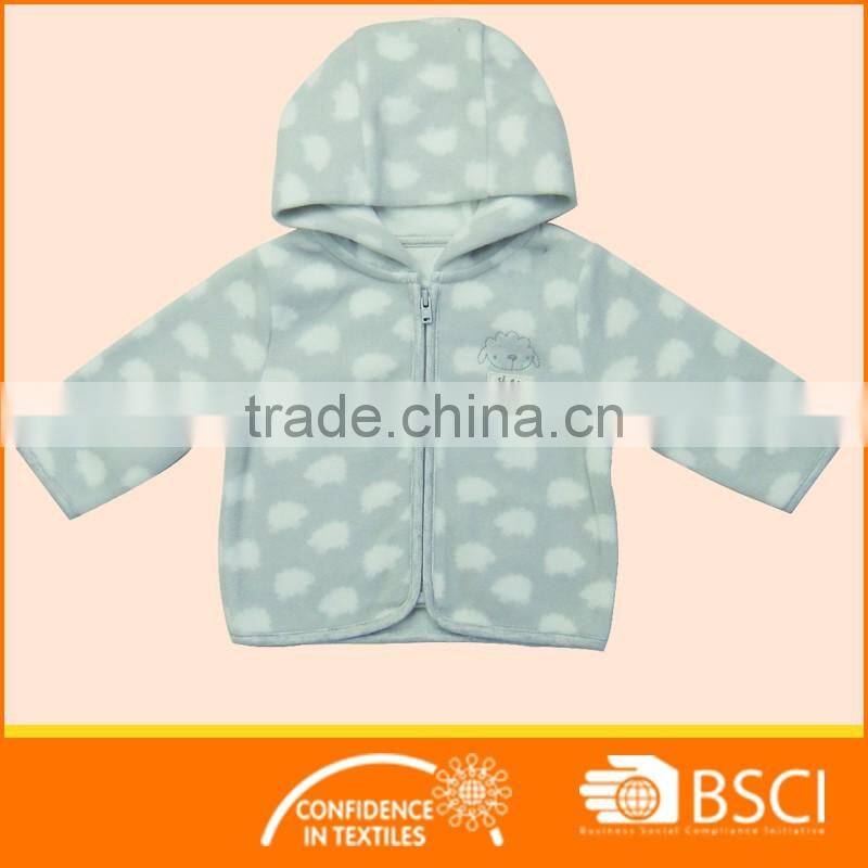 fancy zip open warmly baby winter coat