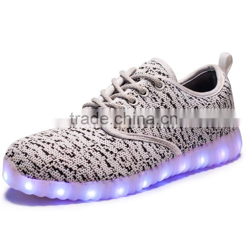 Hot Running Fashion Light Up LED Casual Shoes Men