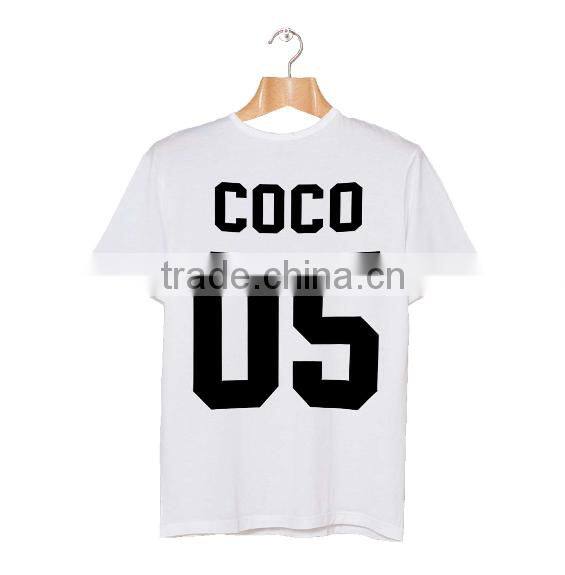 factory price t shirt/number 05 t shirt/pure color t shirt