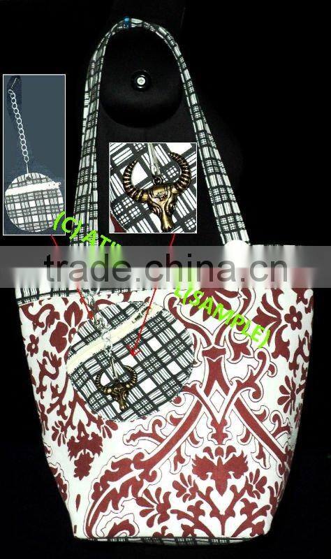 COTTON CANVAS HANDBAGS