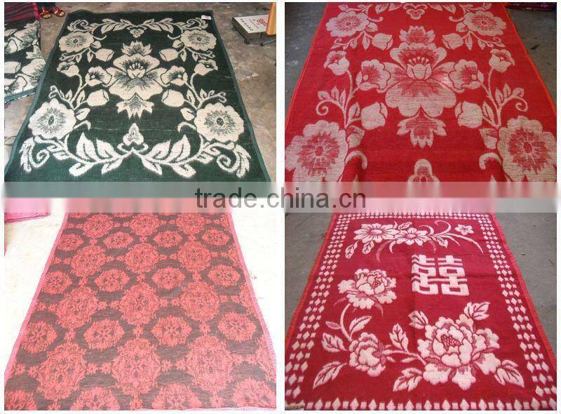 jacquard blanket Jacquard design blanket