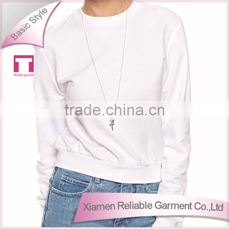 Wholesale made in china pima cotton blank white hoodies