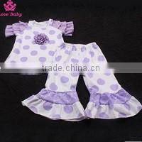 2017 New Three Color Cake Skirt Sleeveless Suit Stylish Ruffle Set Kids Anarkalifall Boutique Girl Clothing Outfits