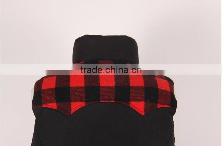 Wholesale high grade new style cheapest men women black down vest