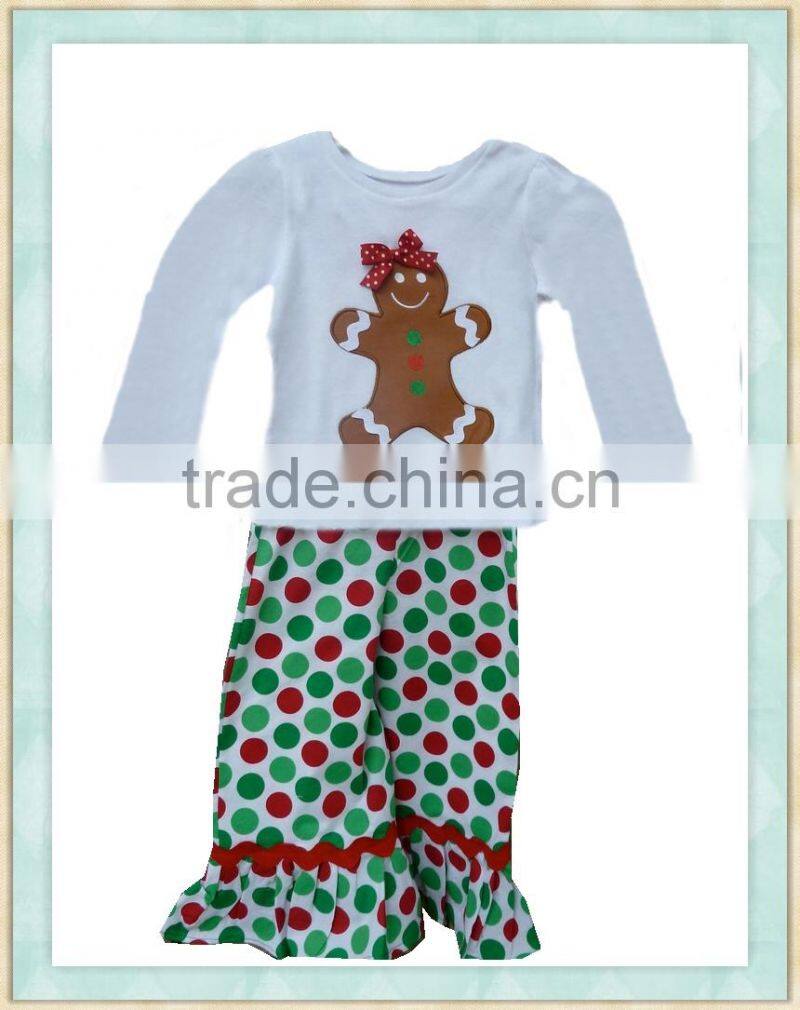 2017 Children boutique clothing fall long sleeve cloothes yiwu pumpkin outfit with scarf