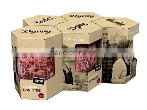 kraft paper fresh meat packaging box
