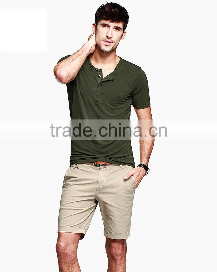fashion design short sleeve men's round neck polo, 100% cotton blanl polo shirt from guangzhou P-58.