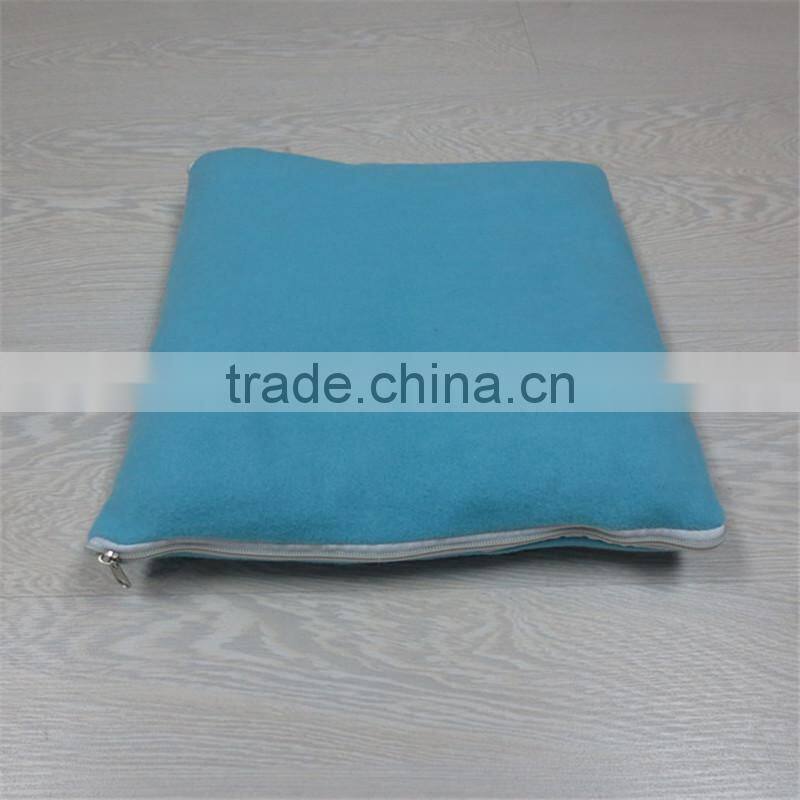 Zipped Anti-pilling Plush Polar Fleece Sleeping Bag for Travel