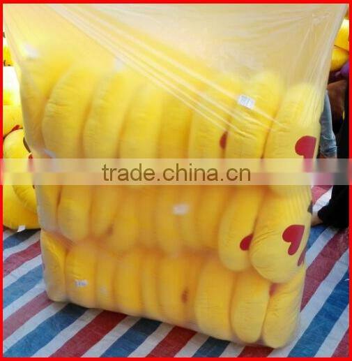 Factory supply custom cute plush emoji slipper for women