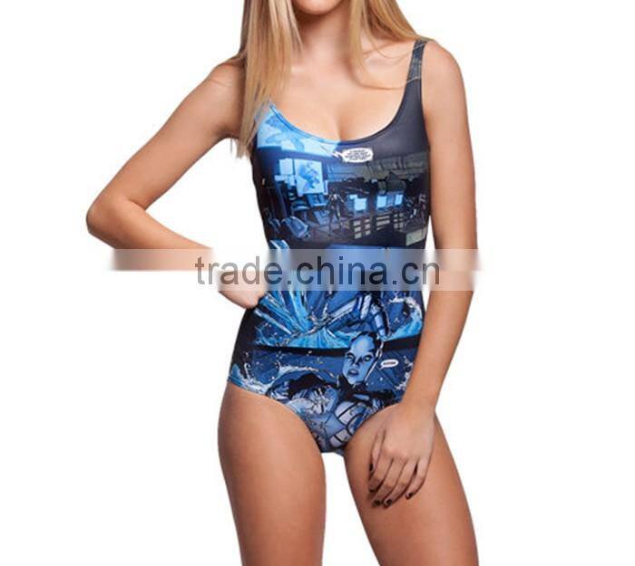 2014 one piece swimsuit swimsuit fabric kids swimsuit models S125-40