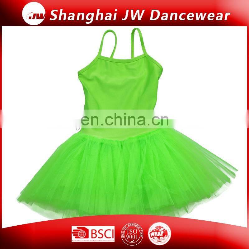 wholesale gymnastics leotards with chiffon skirt, girls short ballet leotard