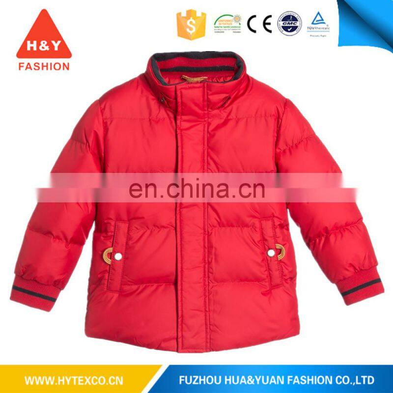 waterproof hot sale latest design oem outdoor warm new product long padded jacket children