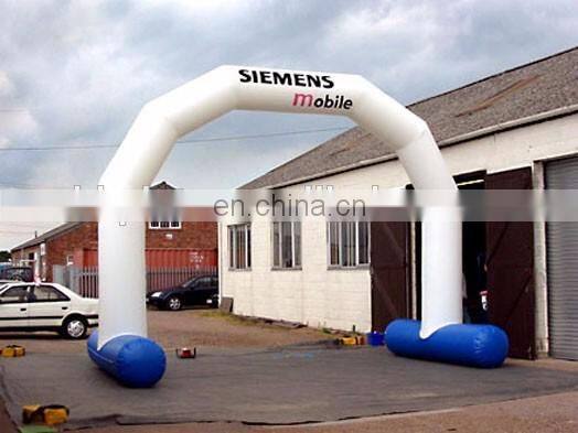 White advertising inflatable arch/door shaped arch design for decoration