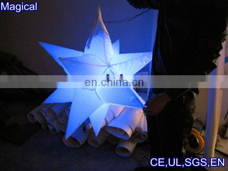 LED inflatable star / inflatable star decoration / inflatable star