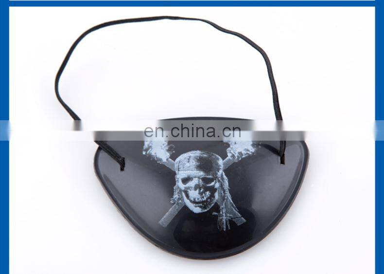 New arrival wholesale Halloween decoration Props Pirate single eye mask Goggles