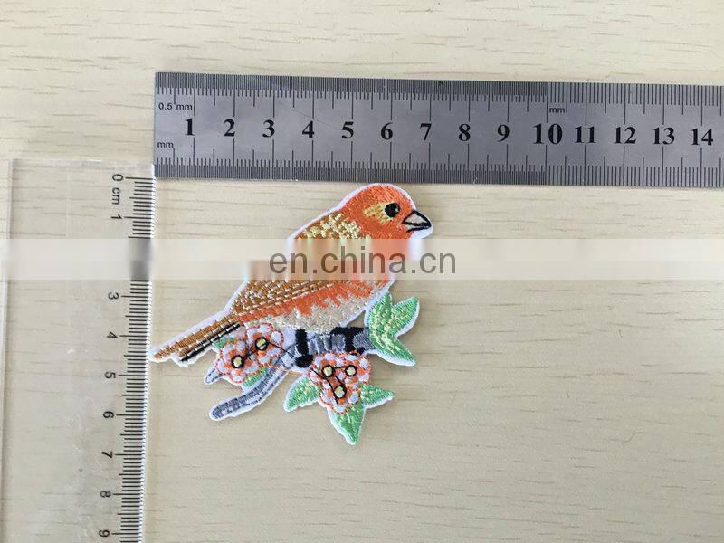 wholesale bird embroidery design patch hot sale!