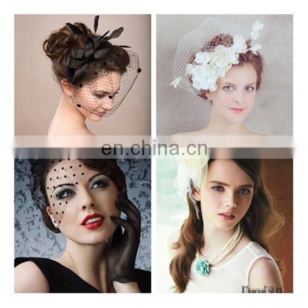 Women Wedding Bridal Headpiece Wedding Hats Fascinator Ladies Wholesale Make Church Hats Wedding Hair Accessories Hair Accessory