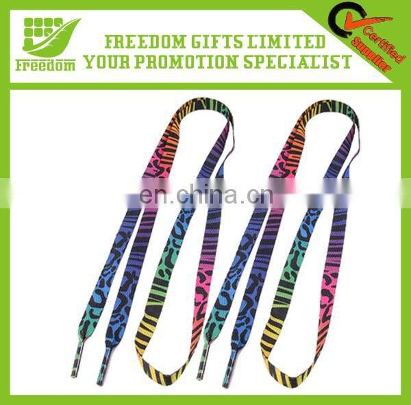 Fashionable Promotion Custom Printed Shoelace