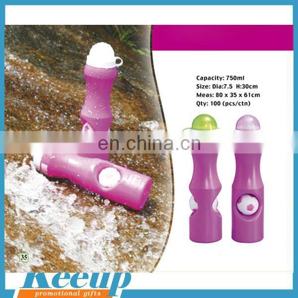 650ml Advertising Logo Printed Plastic Sport Bike Water Bottle