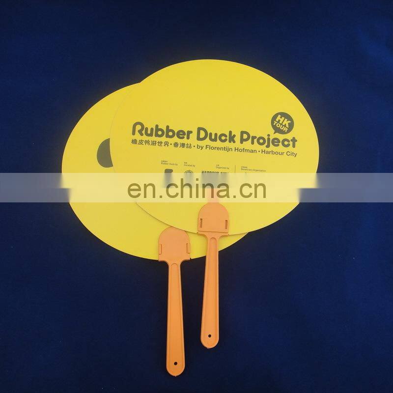 2017 Best selling on Alibaba custom plastic hand fan