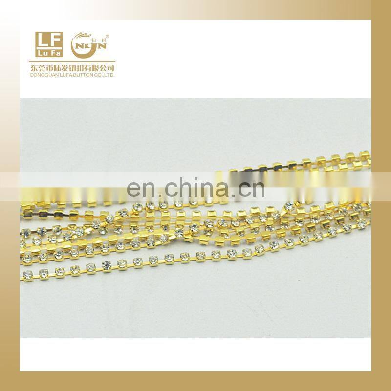 crystal rhinestone chain trimming