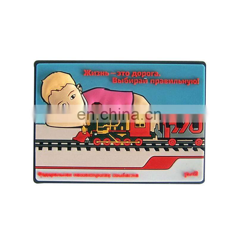 designed brand printable customized airplane shape magnet