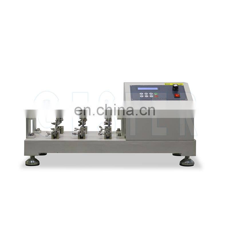 6 Positions Bally Resistance Flexing Tester For Leather