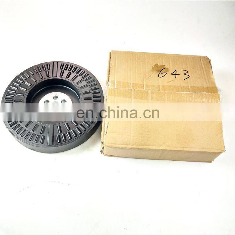 Original Dongfeng ISDE Diesel Engine Spare Parts Vibration Damper/Crankshaft Pulley 5268643