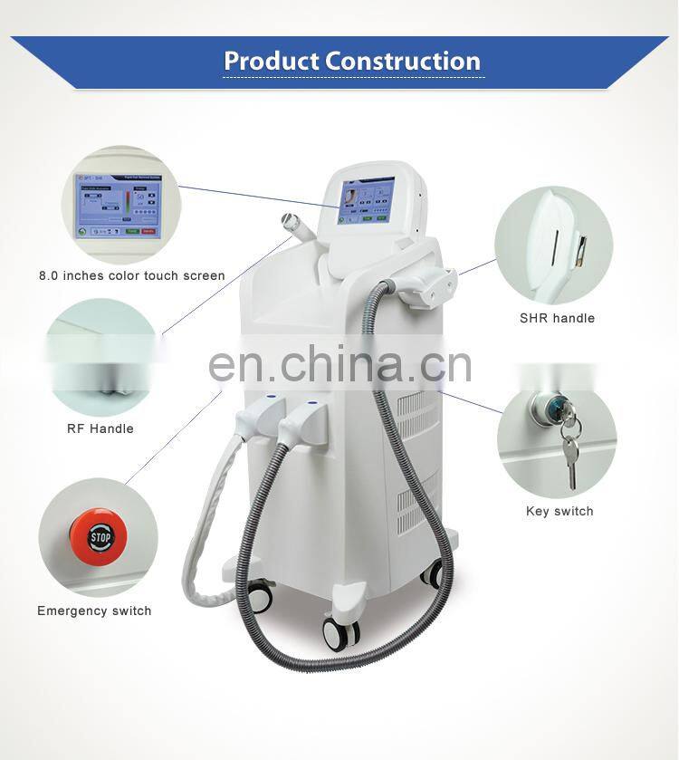 Multifunction IPL SHR Hair removal & RF Beauty Machine
