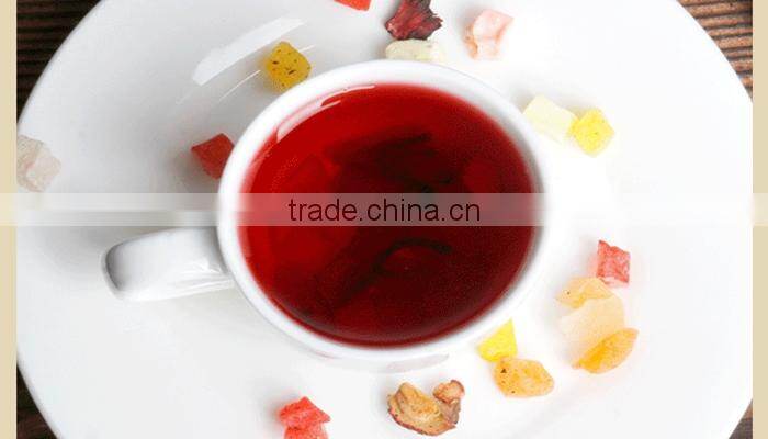 Premium Grade Fruit Flavored Tea Blended Dried Fruit Tea