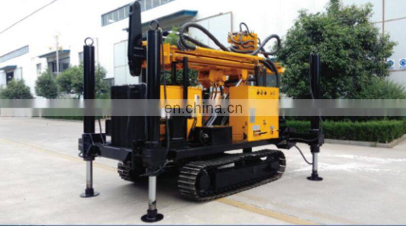 Self-walking compressor borewell drilling machine with factory sale
