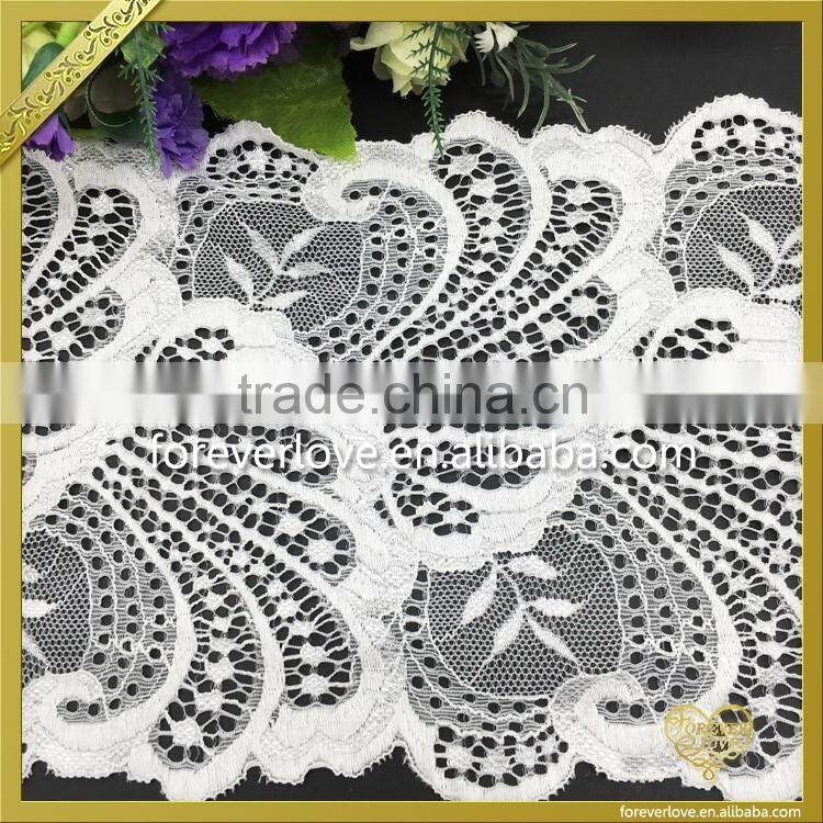 Wholesale Embroidered Alibaba China Embroidered Chemical Lace Fabric FLL-054