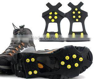 Durable Rubber anti-slip shoes cover magic spike ourdoor ice gripper