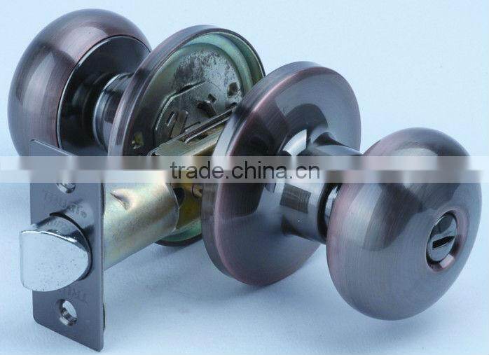 Grade 3 Tubular privacy Knob grade door lock