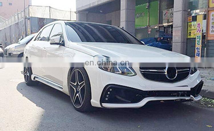 2014 W style W212 body kit for E-CLASS W212 car MC conversion