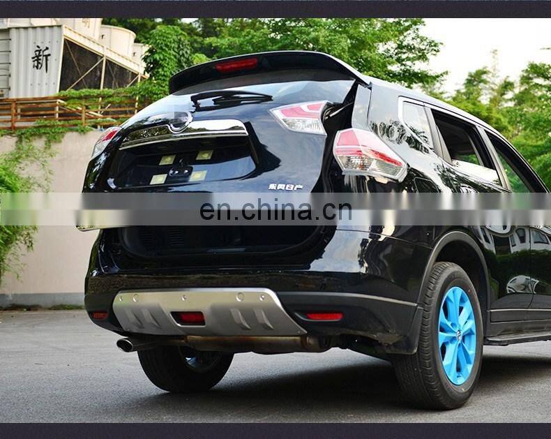 Stainless Steel Front and Rear Bumper Board/Guard Board for Nissan X-trail 2014+ bumper protector