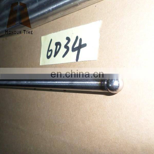 6D34 Engine valve push rod for engine parts