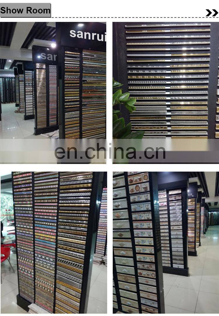 ceramic decoration tile customized size model 20*600mm border tile pencil tile
