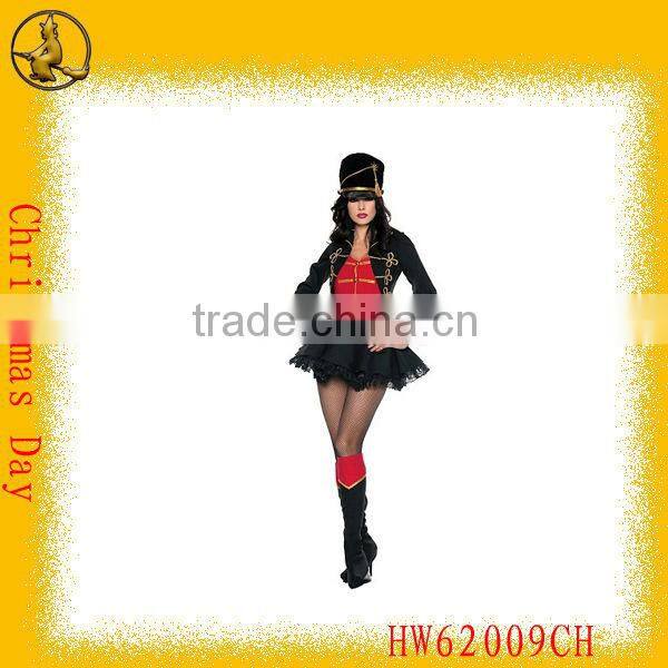 Green Hooded Velvet Sexy Christmas Costumes For Women