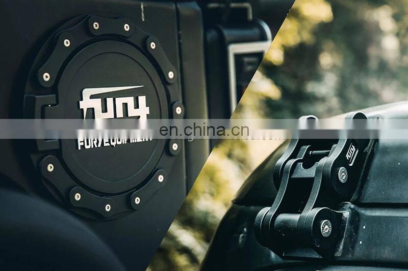 Offroad Car Black Gas Cover for Jeep Wrangler JK 07+ Accessories Tank Cover